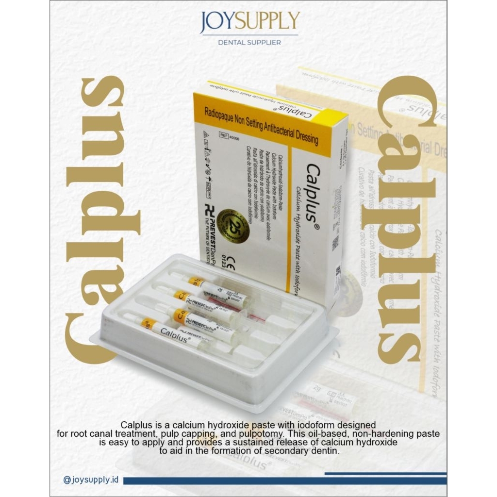Calplus Calcium Hydroxide| Paste Iodoform| Pasta Kalsium Hidroksida
