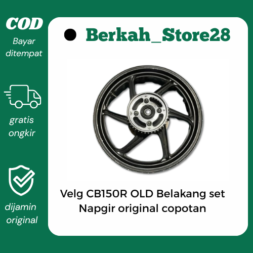 VELG CBR 150 OLD Belakang set Napgir ori copotan
