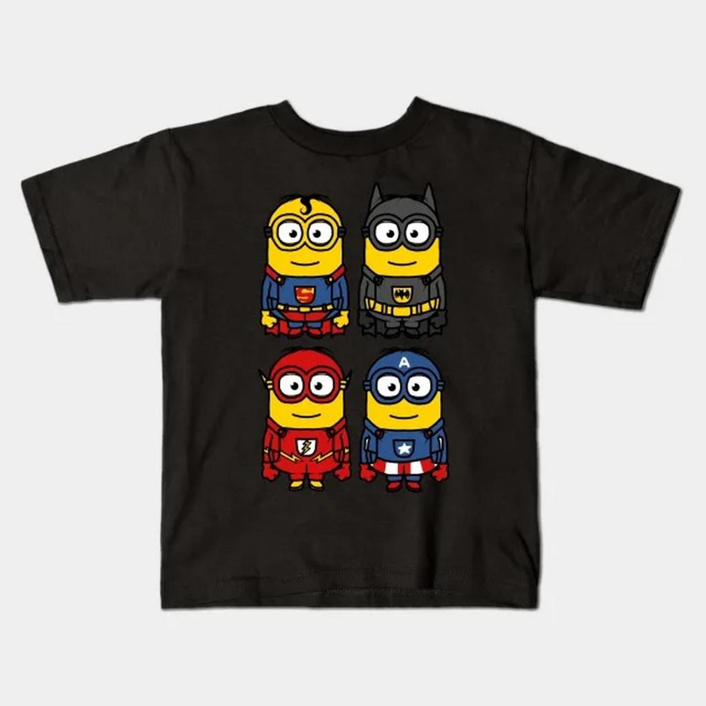 Kaos Tshirt Baju Murah Distro minion Heroes universal studio japan polos custom indonesia pria wanit