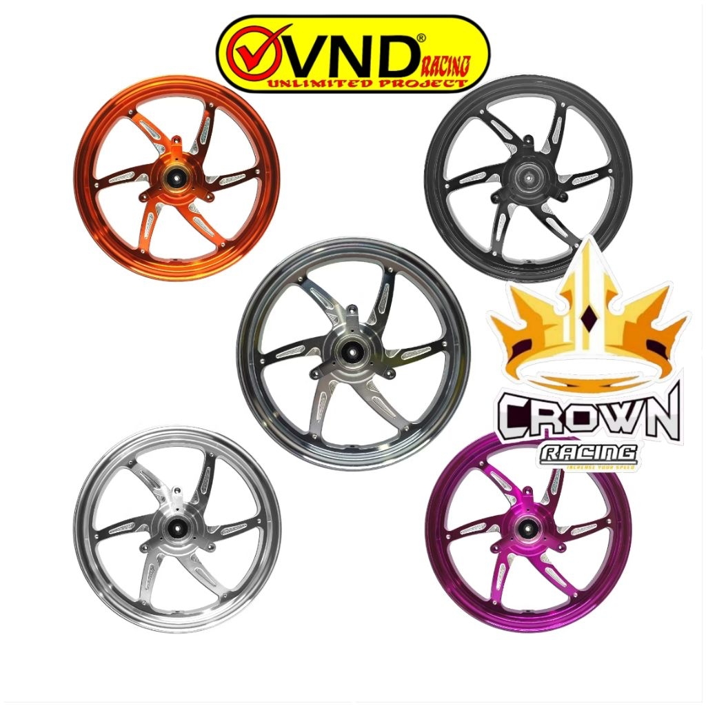 Velg VND Six Star V2 Gen2 Ring 14 Yamaha Aerox 155