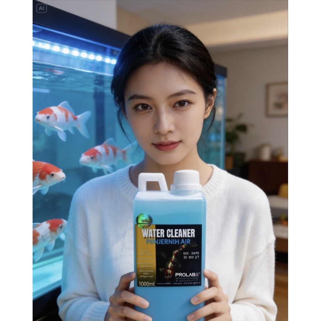 penjernih air aquarium prolabio/penjernih aquarium/penjernih air kolam/penjernih air 1 liter