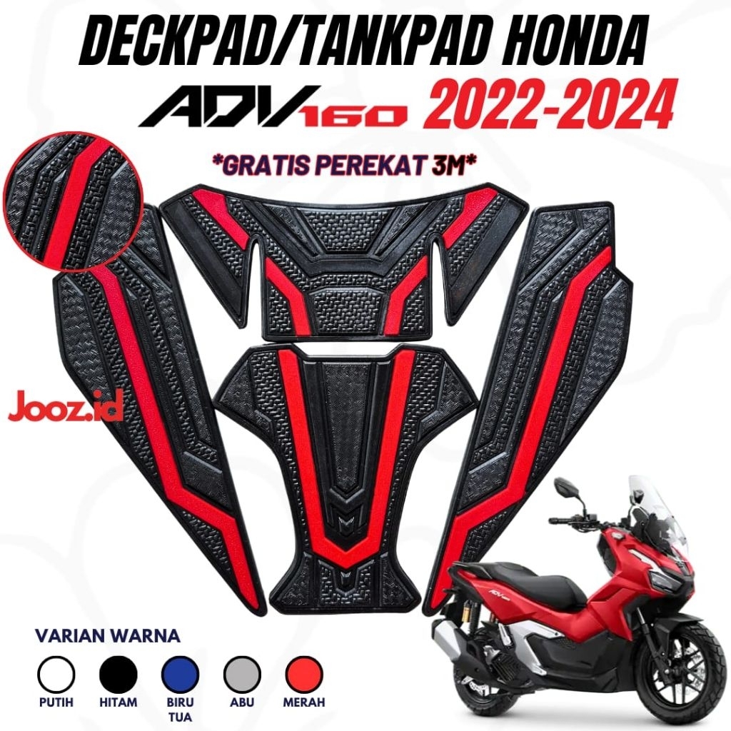 TANKPAD ADV 160 TAHUN 2022-2024 / DECKPAD ADV 160 2022-2025 / BODY PROTECTOR ADV 160