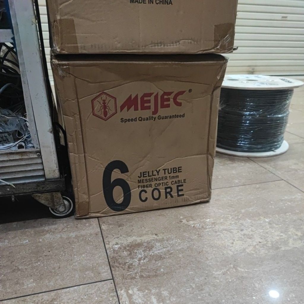 KABEL 6 CORE 3 SELING JELLY TUBE MEJEC 1 KM PEROLL