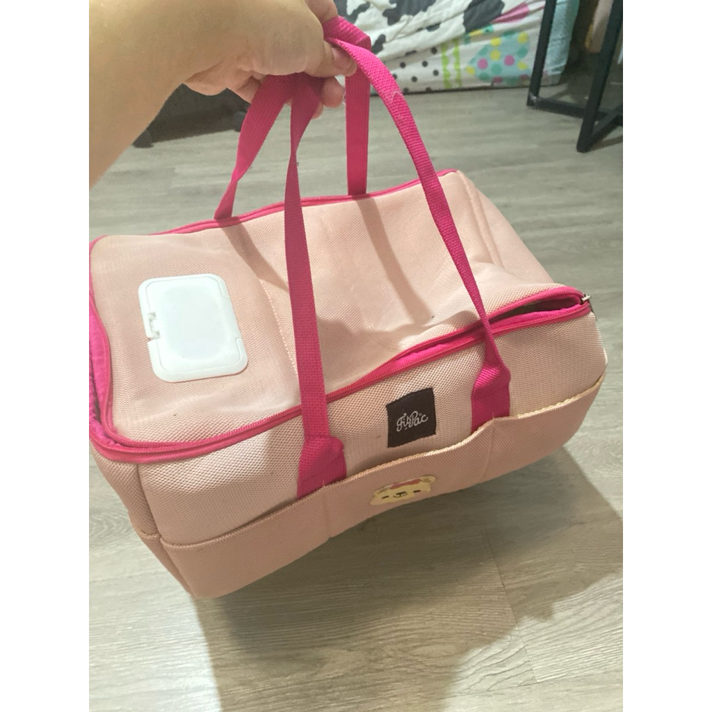 PRELOVED DIAPER BAG FIT PAC/DIAPER BAG/TAS BAYI