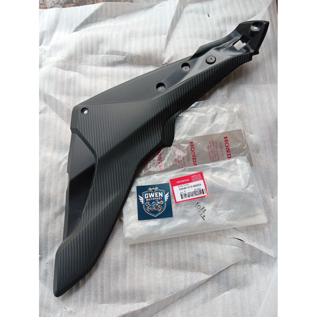 Cowl Side Cover Samping Bodi Kasar Bawah Jok CB150R CB 150R Old Lama 2012 2013 2014 2015 83540K15900