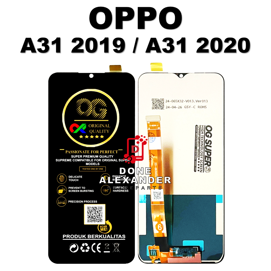 LCD TOUCHSCREEN OPPO A31 2019 / A31 2020 COMPLETE ORIGINAL 100% FULLSET