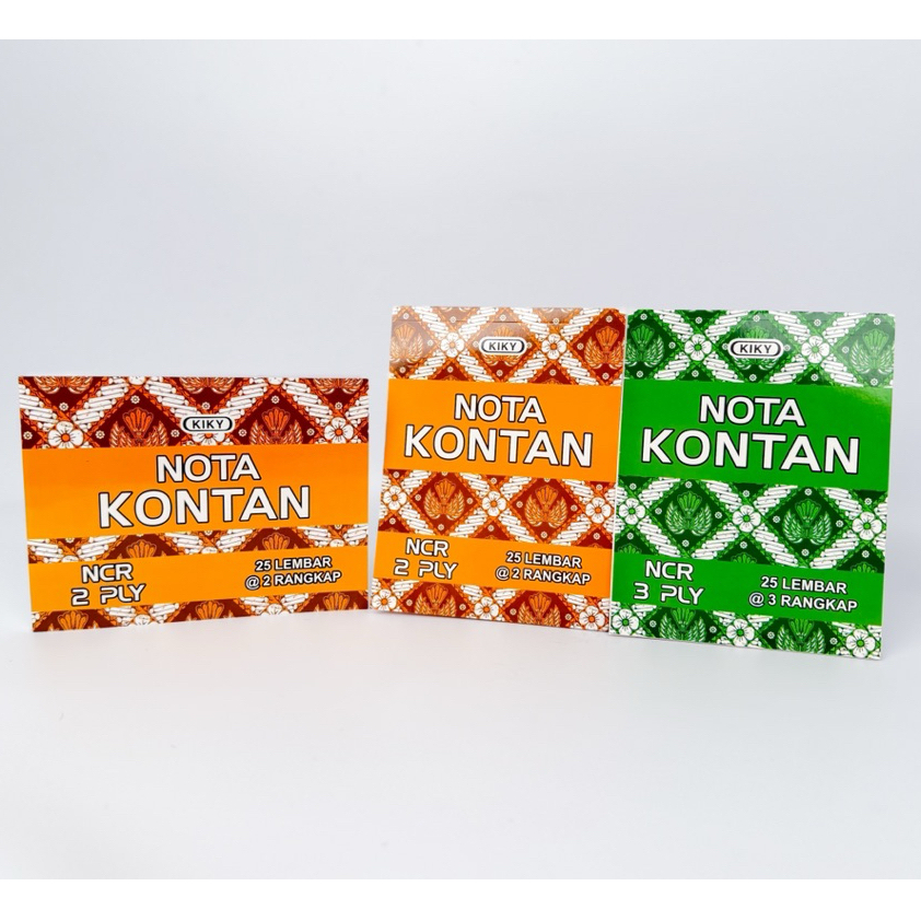 Nota Kontan Besar Kiky 2ply / 3ply / 2ply landscape
