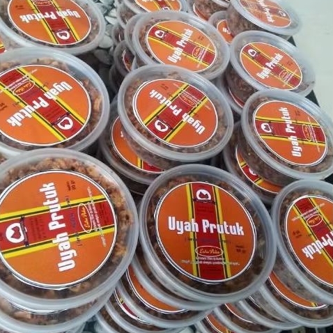 Grosir - 6 pcs Uyah Prutuk Pedas Kemasan Thinwall 200ml