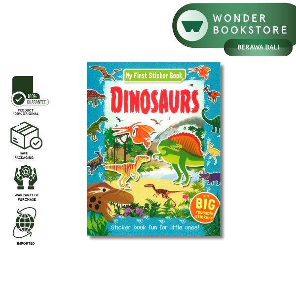 Big Book Wholesale-My First Sticker Book: Dinosaurs