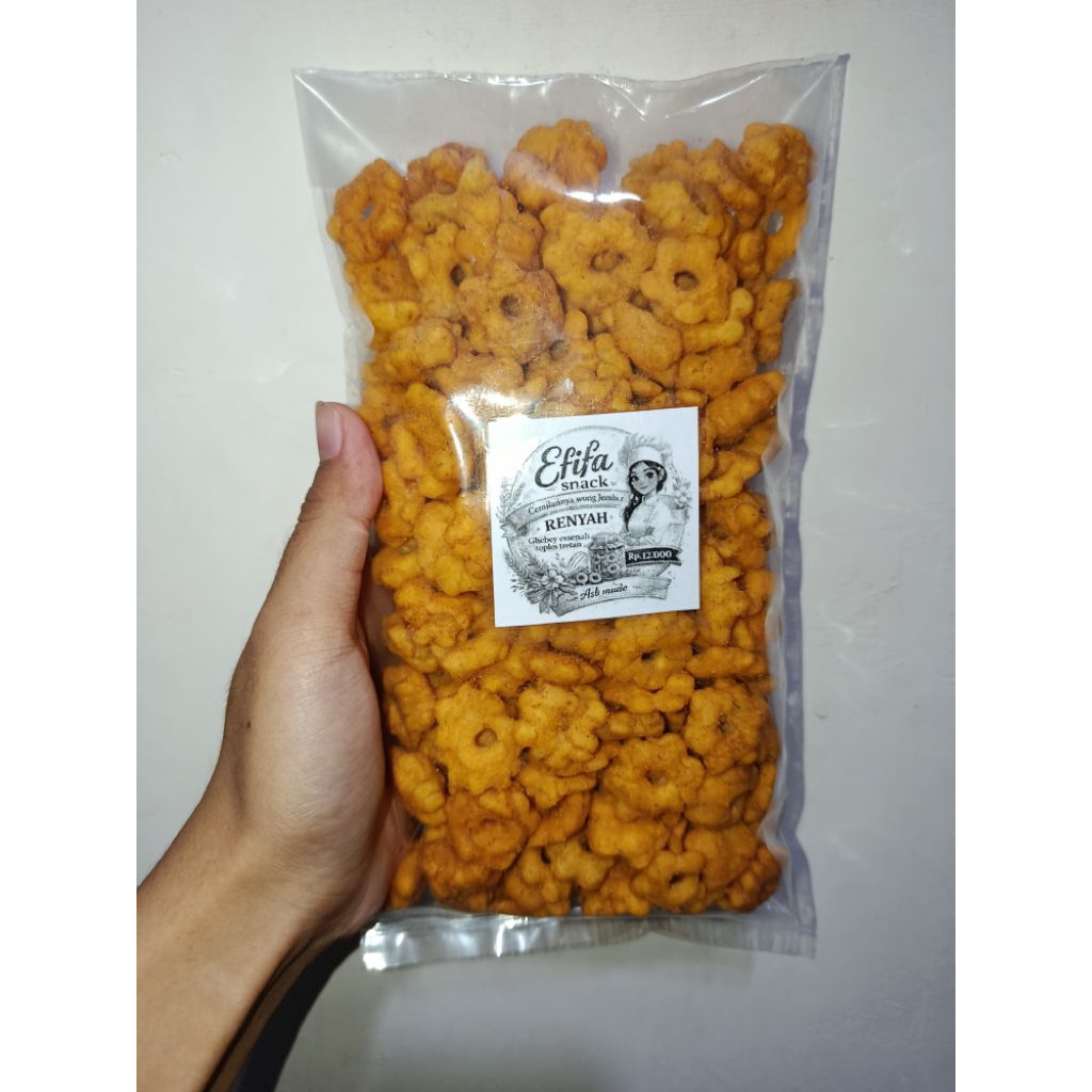 Cemilan ribut/ribut renyah/gurih/150gr