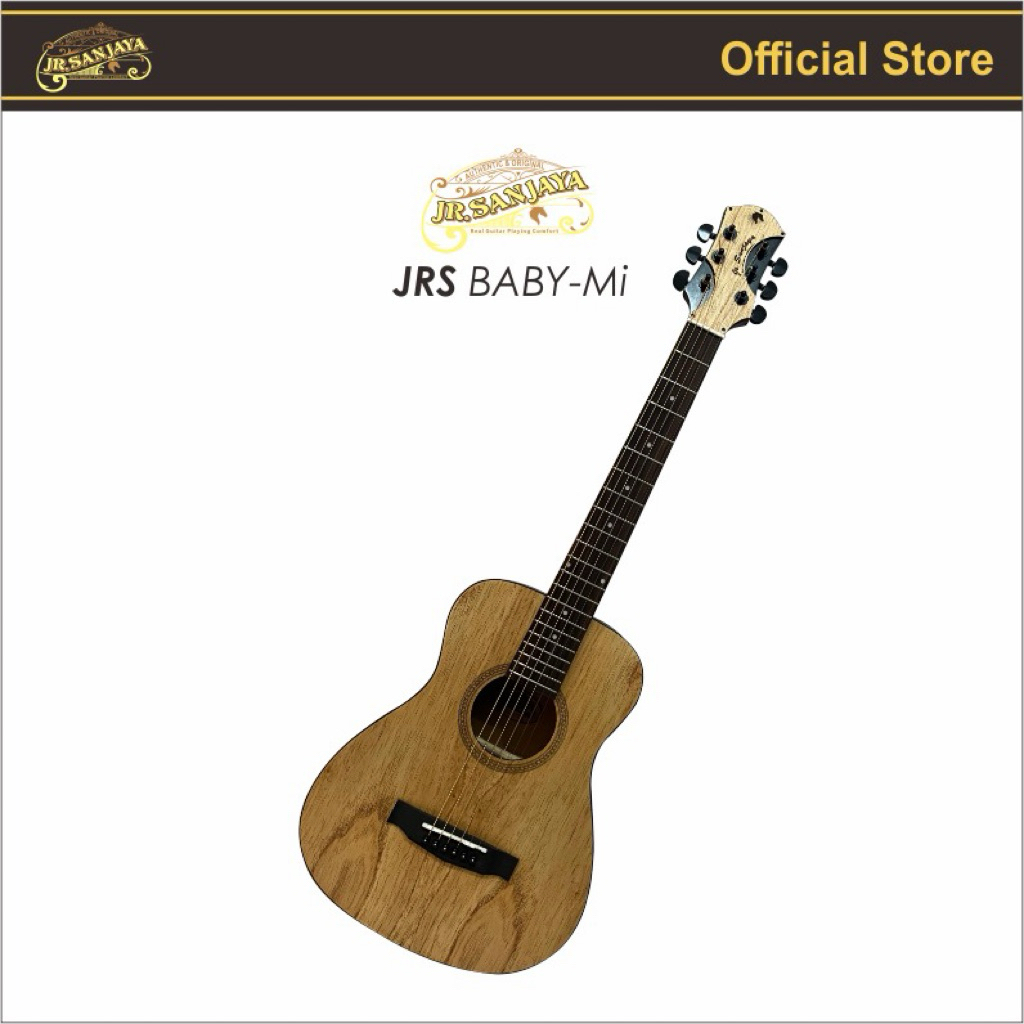 GITAR AKUSTIK UKURAN 3/4 ORIGINAL JR.SANJAYA JRS BABY-Mi