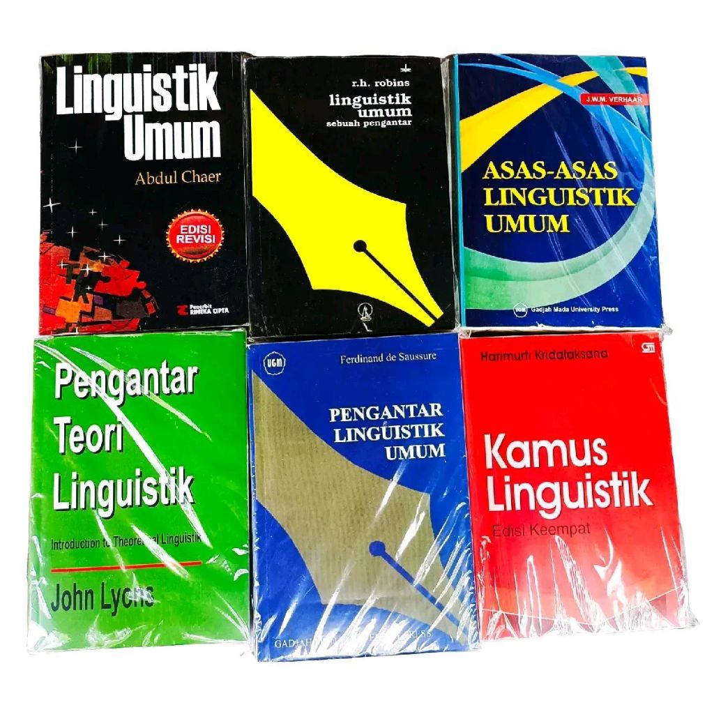 buku pengantar linguistik kamus linguistik asas asas linguistik umum pengantar teori linguistik