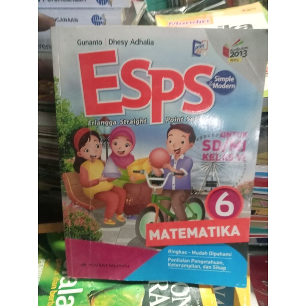 Esps Matematika SD kelas 6 original