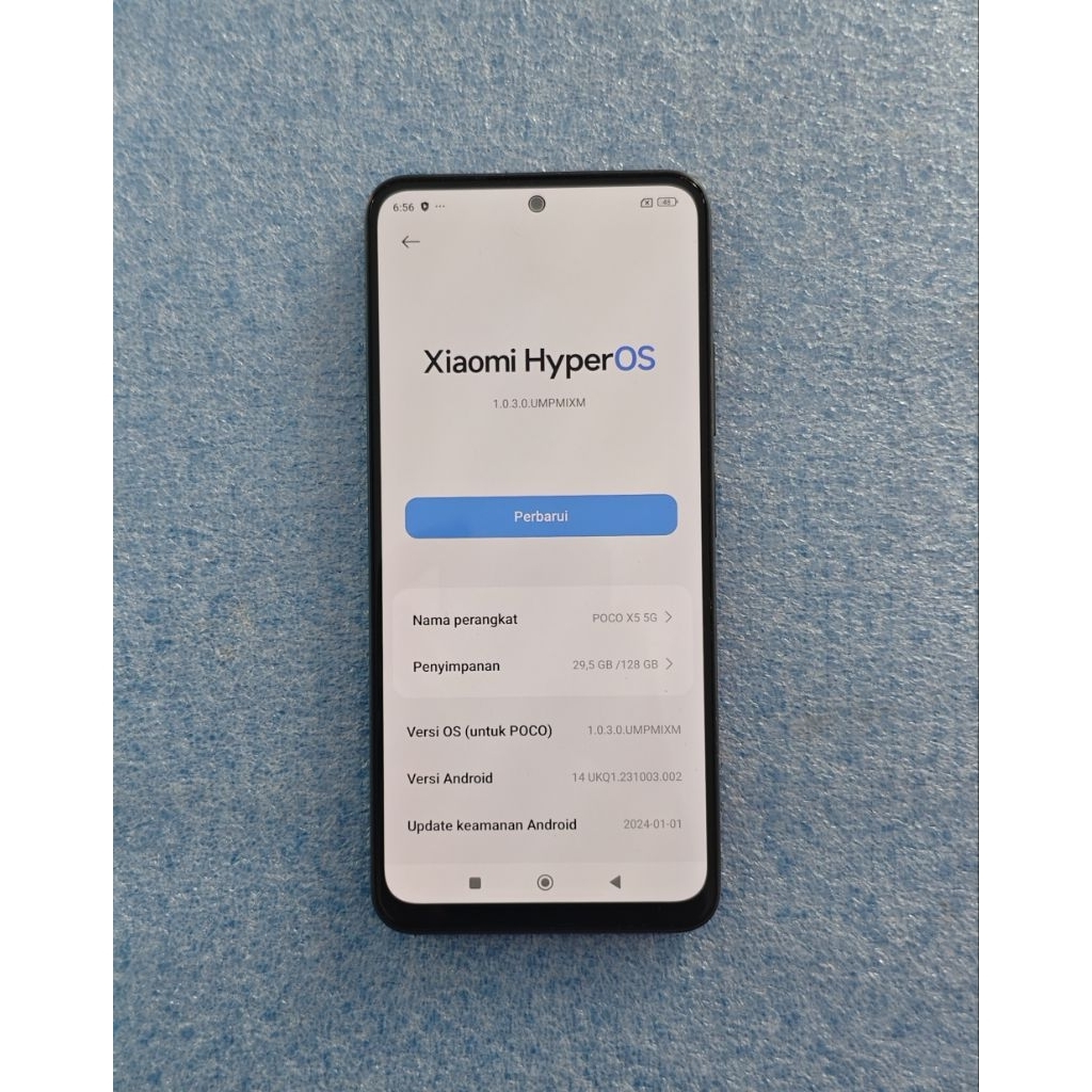 LCD Poco X5 5G Copotan