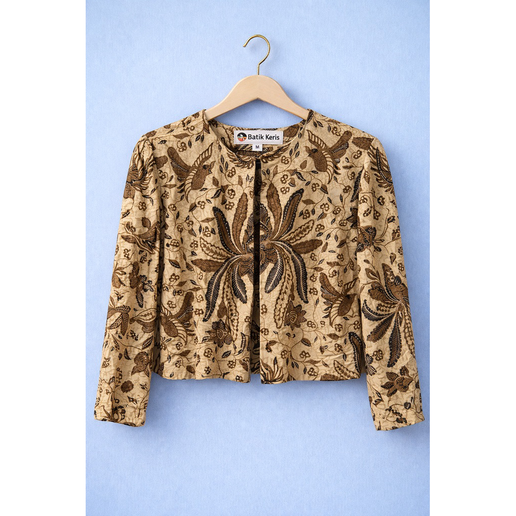 Preloved Outer “Batik Keris” Size M