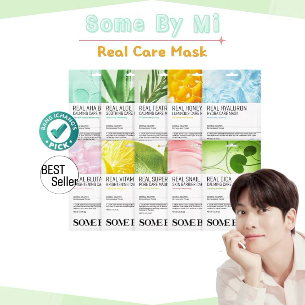 Some By Mi Real Care Mask | Some By Mi Sheet Mask | Face Mask - Masker Wajah
