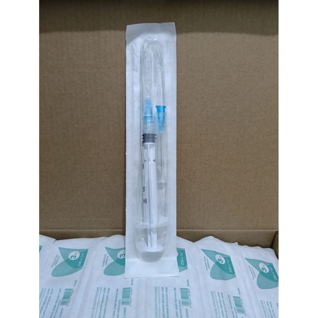 jarum suntik spuit 3 ml FEMITIA gratis jarum 1 pcs