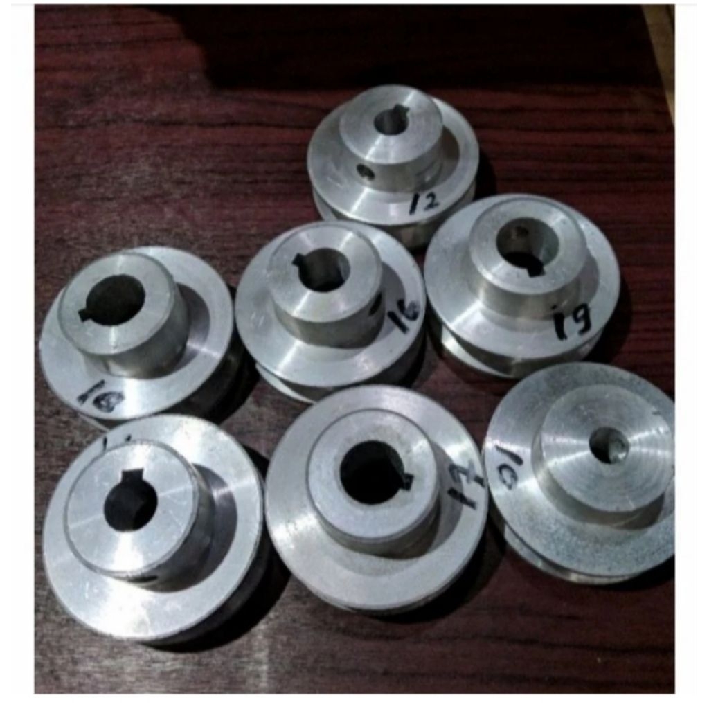 pulley A1 3" as 17 mm puli aluminium