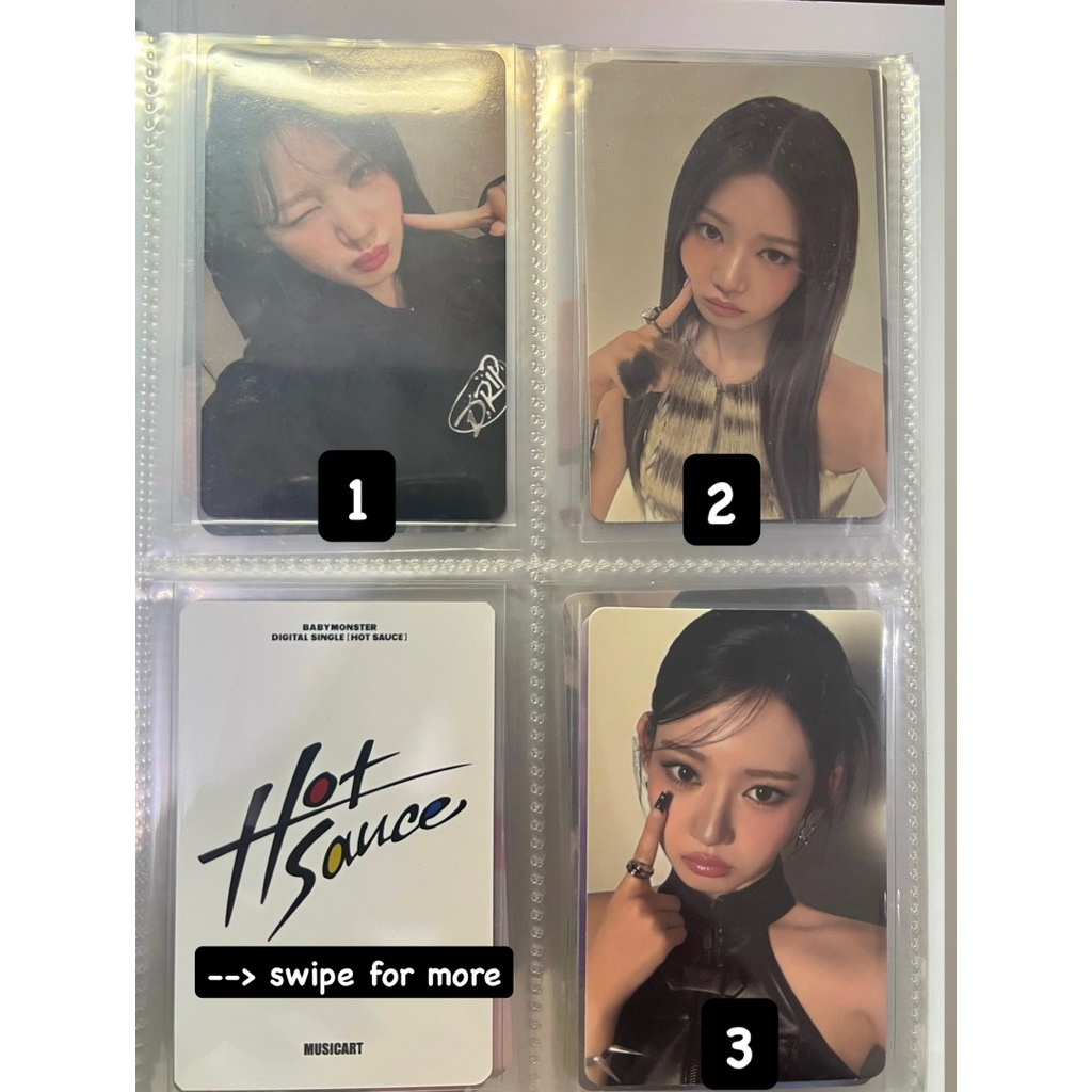 Ready Official Photocard RORA Babymonster