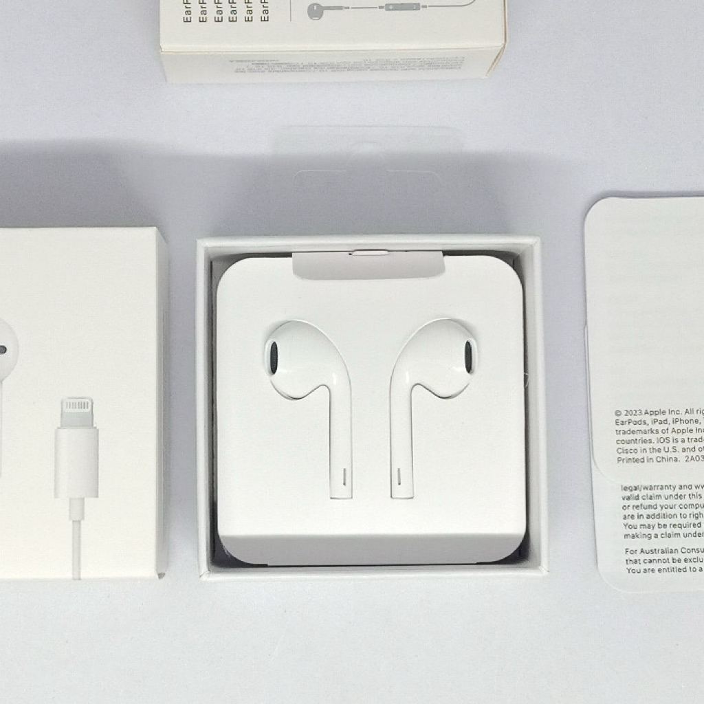 headset lightning iphone ori