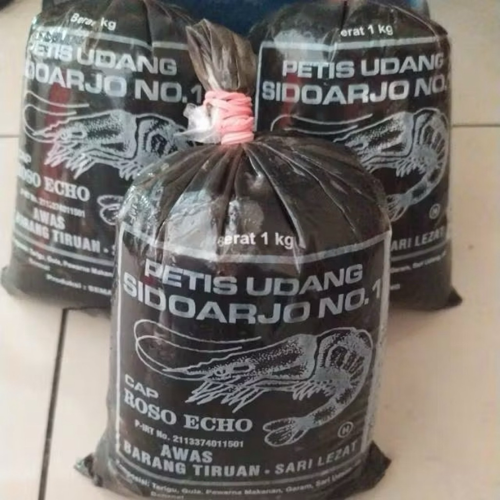 PETIS UDANG SIDOARJO 1 KG || PETIS UDANG ROSO ECHO || SAMBAL PETIS GURIH ||