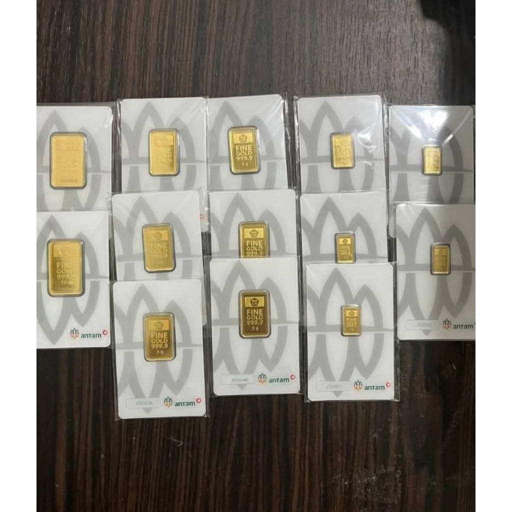 Emas Batangan 5gr Antam 24 Karat Murni