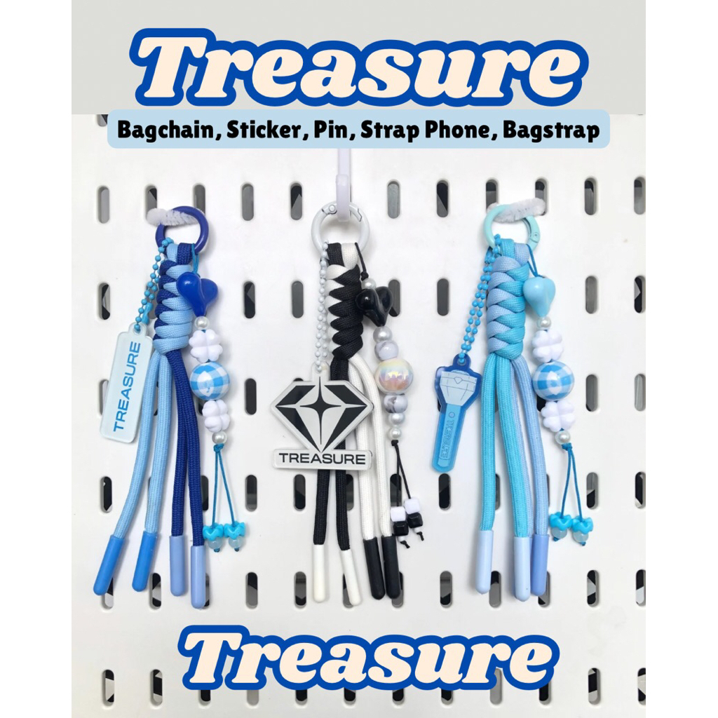 TREASURE merchandise, TREASURE KPOP bagcharm bagstrap, pin TREASURE, stuff TREASURE, sticker dan str