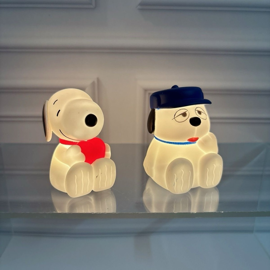 [PREORDER Snoopy] Lampu Malam Figur Karakter Bandai – Lampu Hias LED Portable