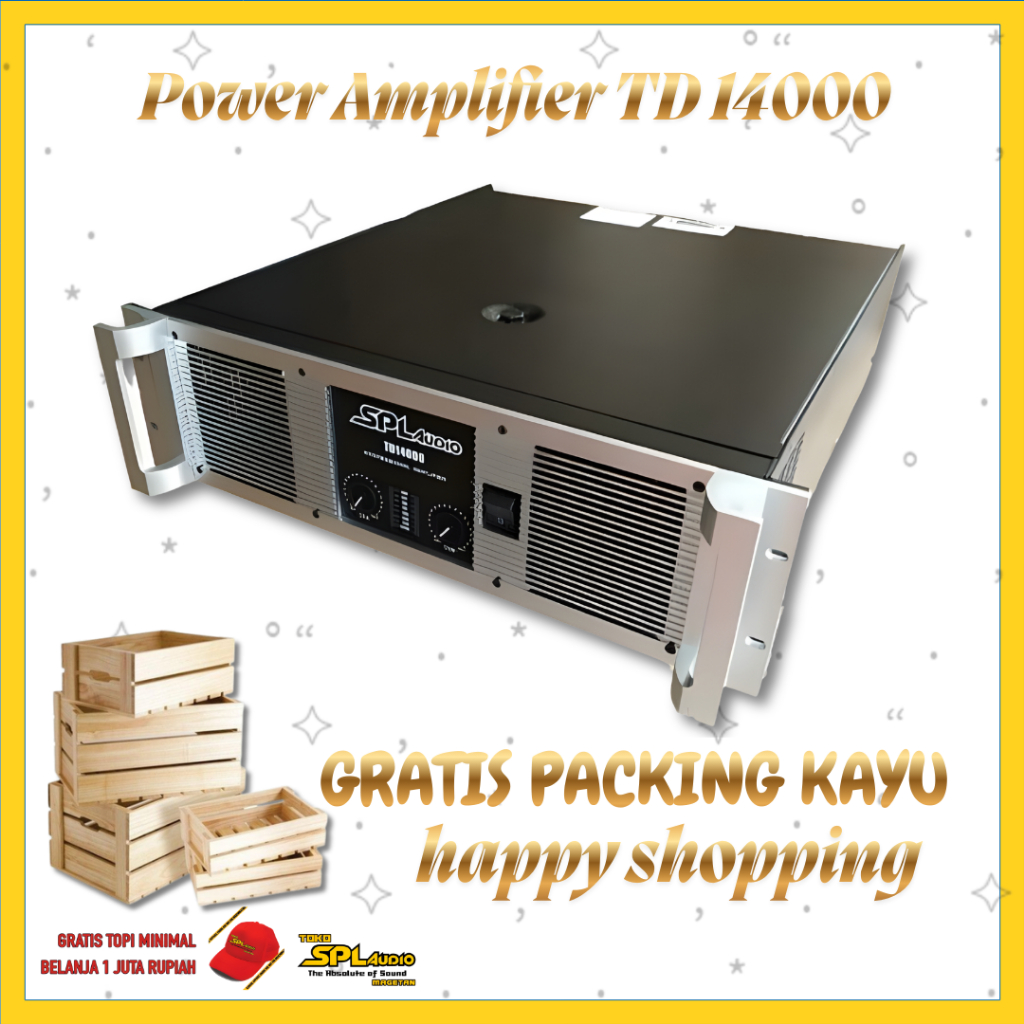 Power Amplifier CLA By SPL Audio TD 14000