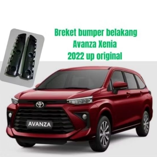 Toyota Breket Bumper Belakang Avanza Xenia 2022 Up Original Kode Part Kanan 52562-BZ050 RH dan Kiri 