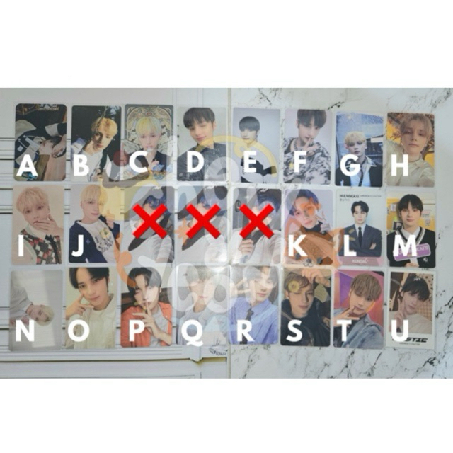 [OFFICIAL PHOTOCARD] TXT Tomorrow X Together Tubatu Hueningkai Album Lucky Draw POB Benefit PC