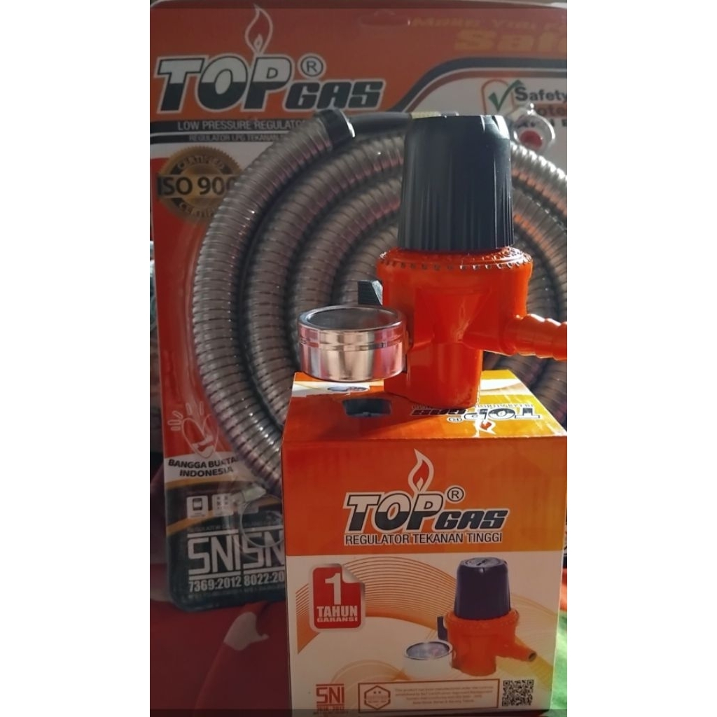 COD Regulator Gas Hemat Gas Tekanan Maksimal Bonus Selang