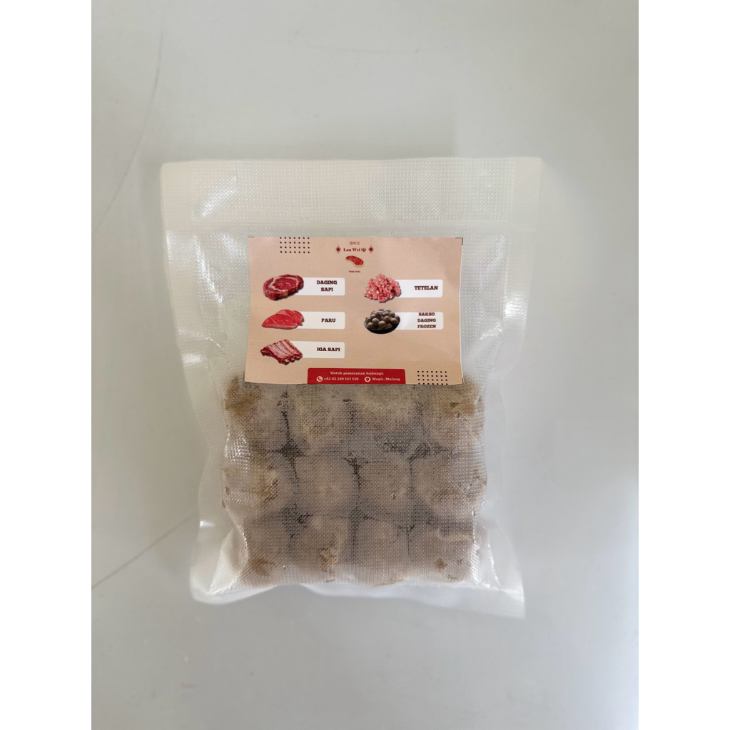 Bakso Pentol Daging Sapi Fresh Frozen