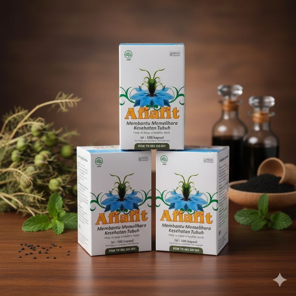 herbal AFIAFIT 100 kapsul herbal