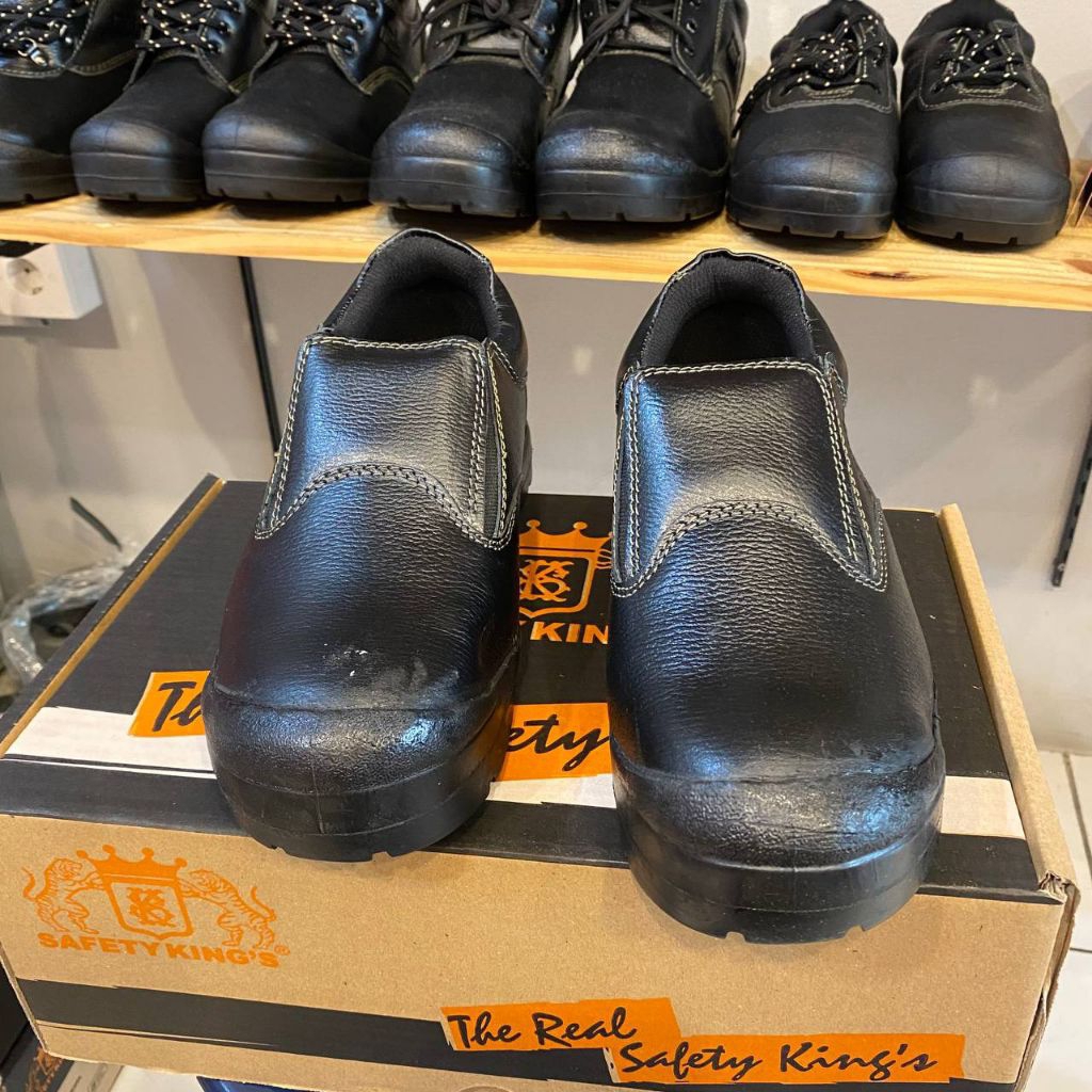 Sepatu Safety King's KWD 807 X-By Honeywell (Safety Shoes) keselamatan kerja Model Slip-On Original