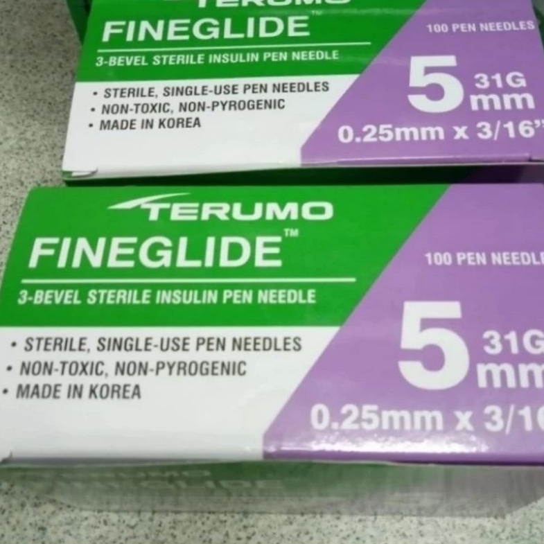jarum insulin 5mm / insulin needle / insulin jarum
