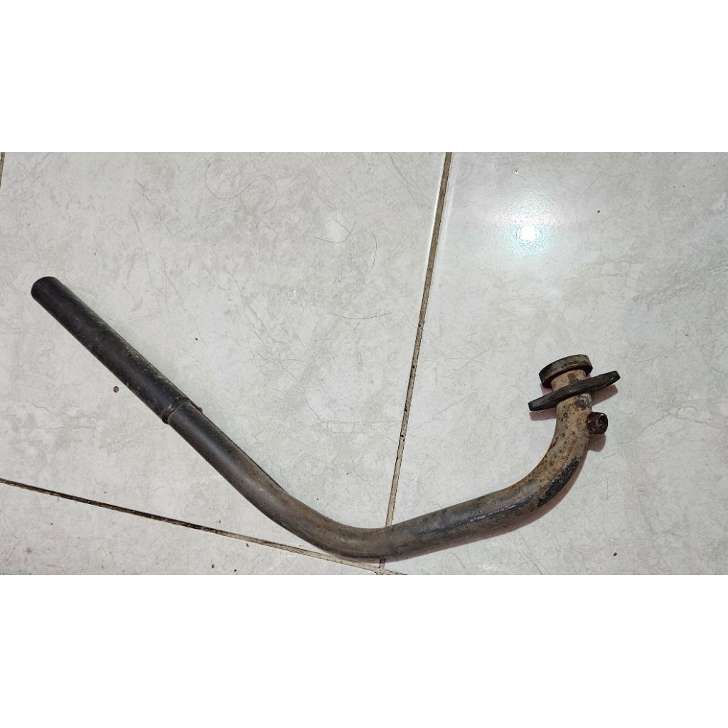 leheran knalpot gsx150 original copotan