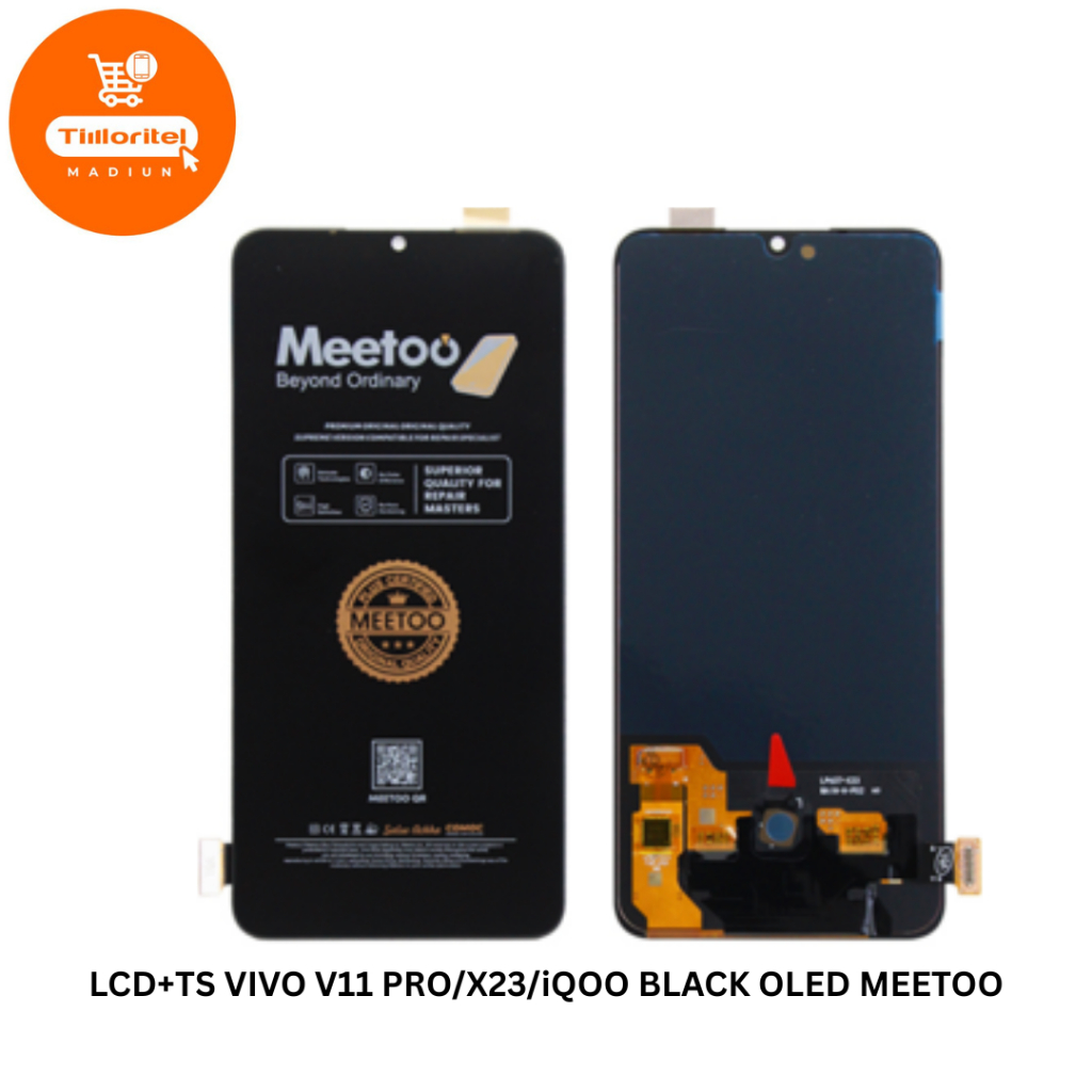 LCD TOUCHSCREEN VIVO V11 PRO / X23 / iQOO BLACK OLED MEETOO