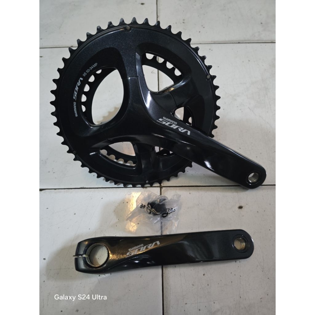 CRANK SHIMANO SORA R3000 50-34T BLACK