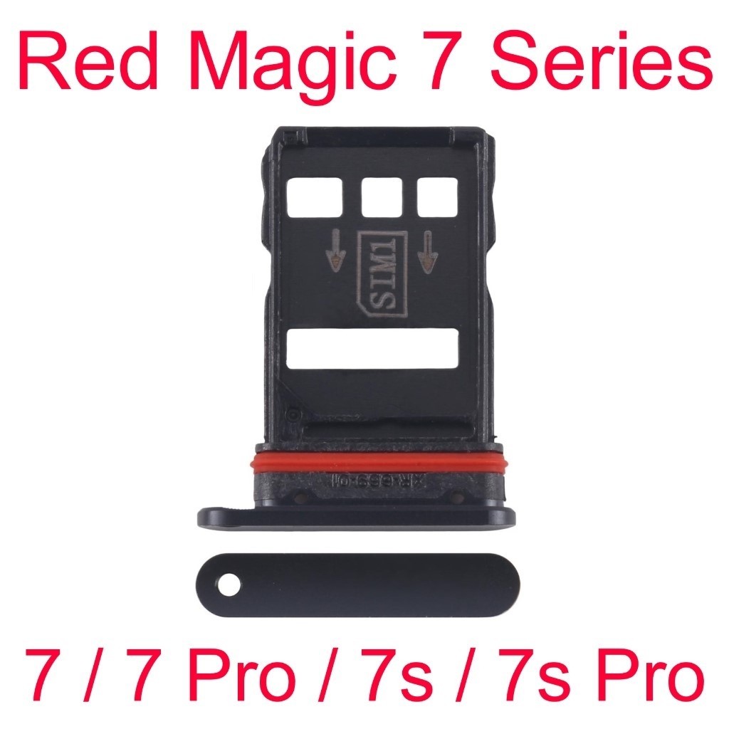 Simtray - Simlock - Sim Tray - Slot Sim - Sim Lock - Nubia Red Magic 7 / Red Magic 7 Pro / Red Magic