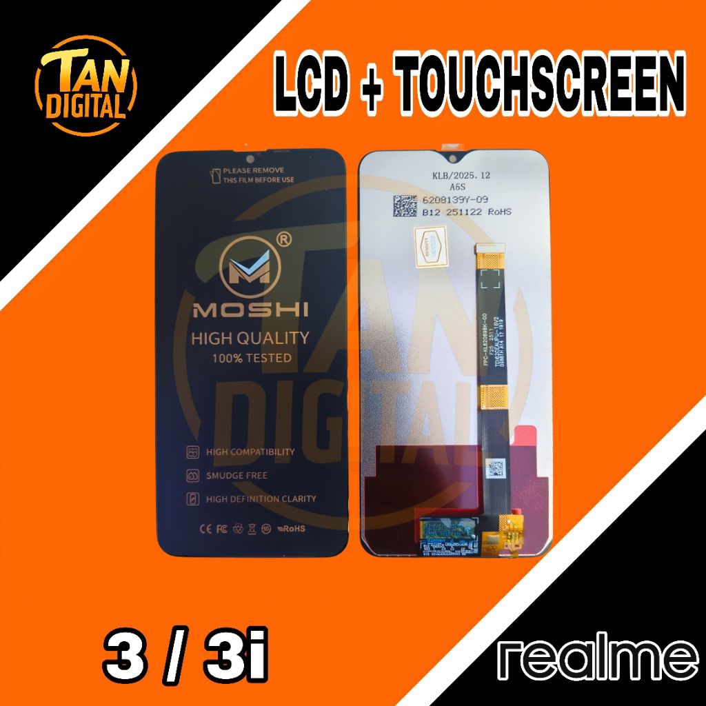 LCD REALME 3 / REALME 3i MOSHI