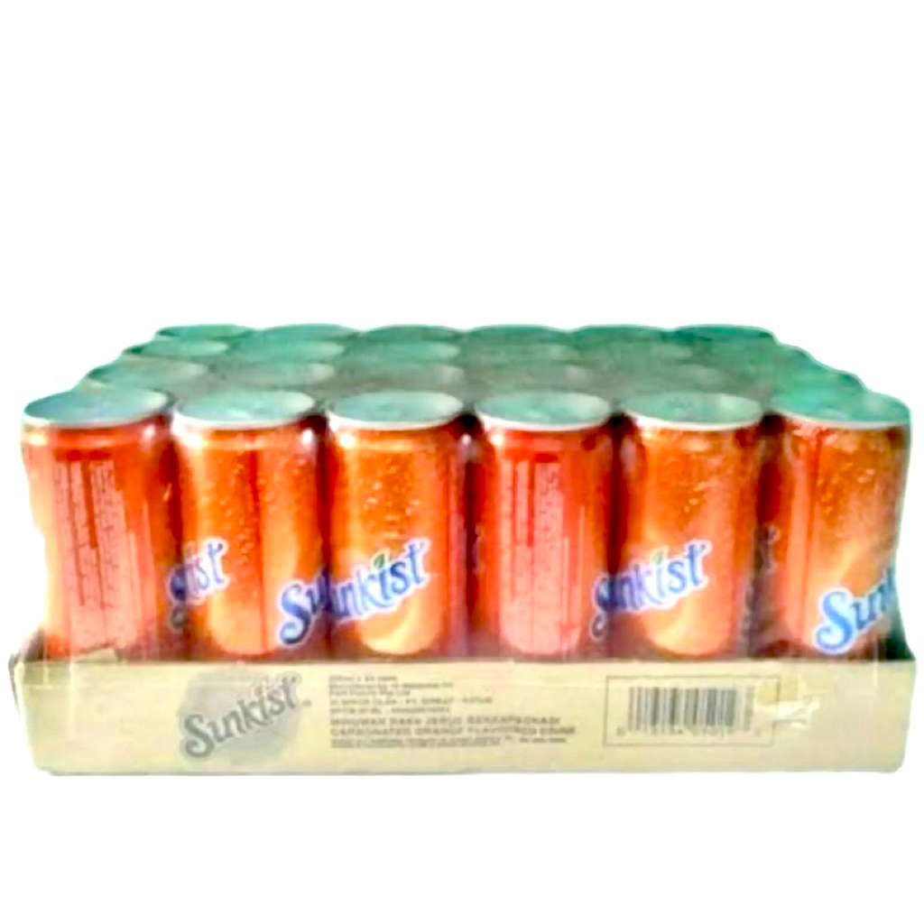 Sunkist Minuman Kaleng isi 24 | 1 Krat sunkis kaleng
