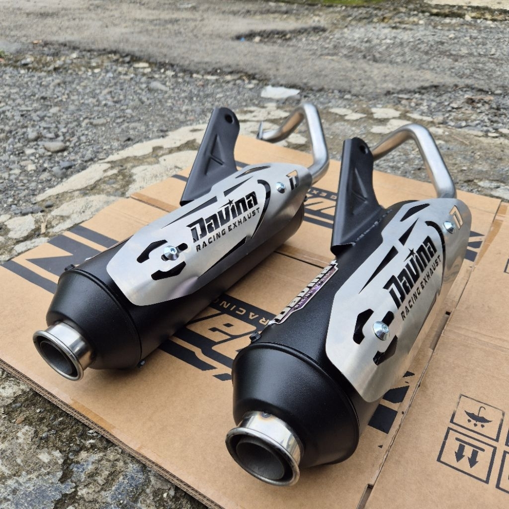 Knalpot Moncong Kenochi mio sporty mio smile beat deluxe vario125 pcx nmax xeon karbu Ori Davina Rac