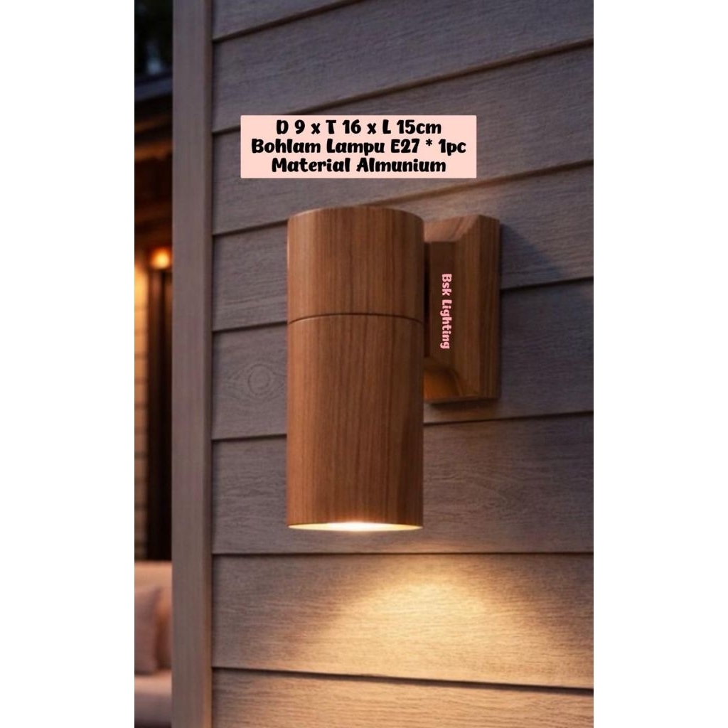 Lampu taman outdoor/Lampu pilar taman/Lampu dinding taman/Lampu outdoor