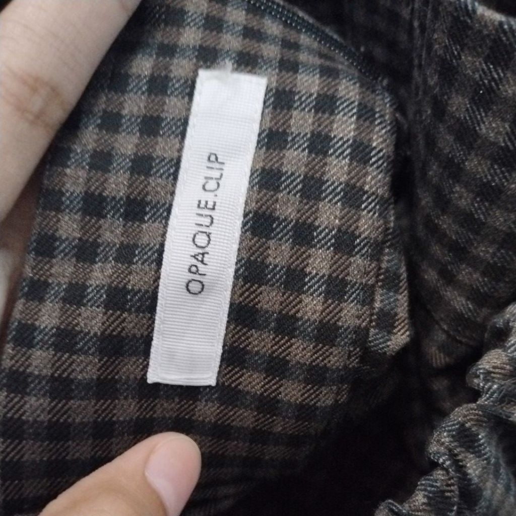 midi skirt opaque clip