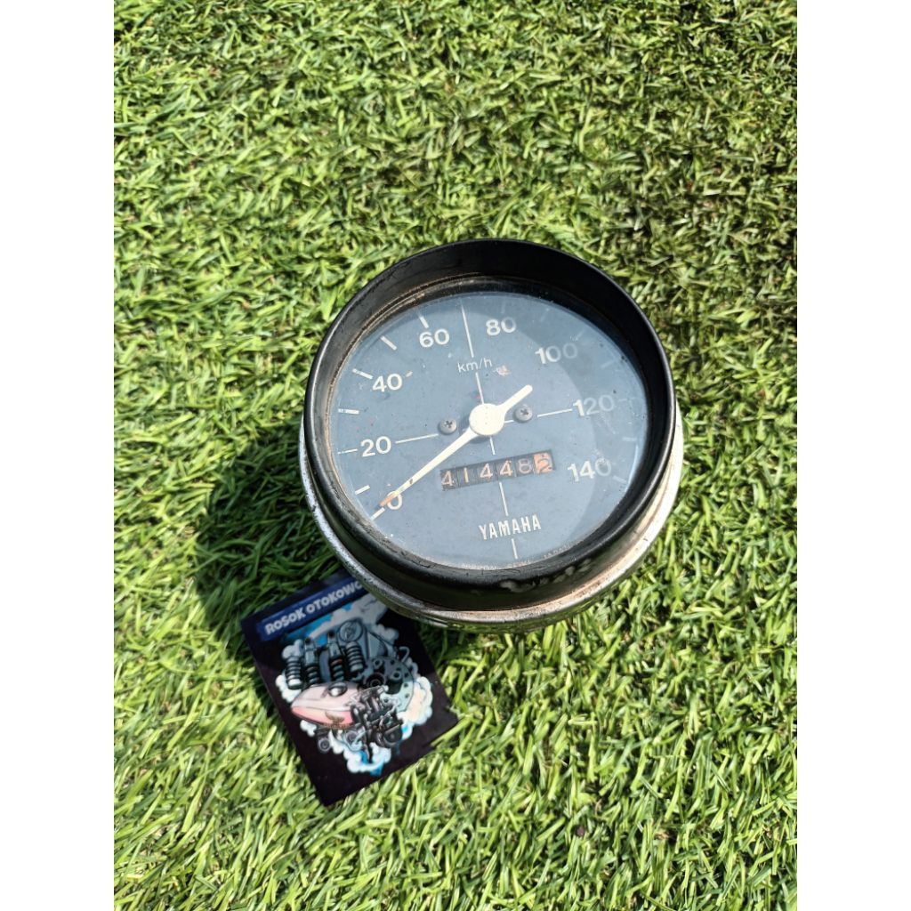SPIDOMETER RX 100 ORIGINAL COPOTAN SPIDO ORIGINAL COPOTAN YAMAHA RX 100 (BAGIAN KILOMETER SAJA)
