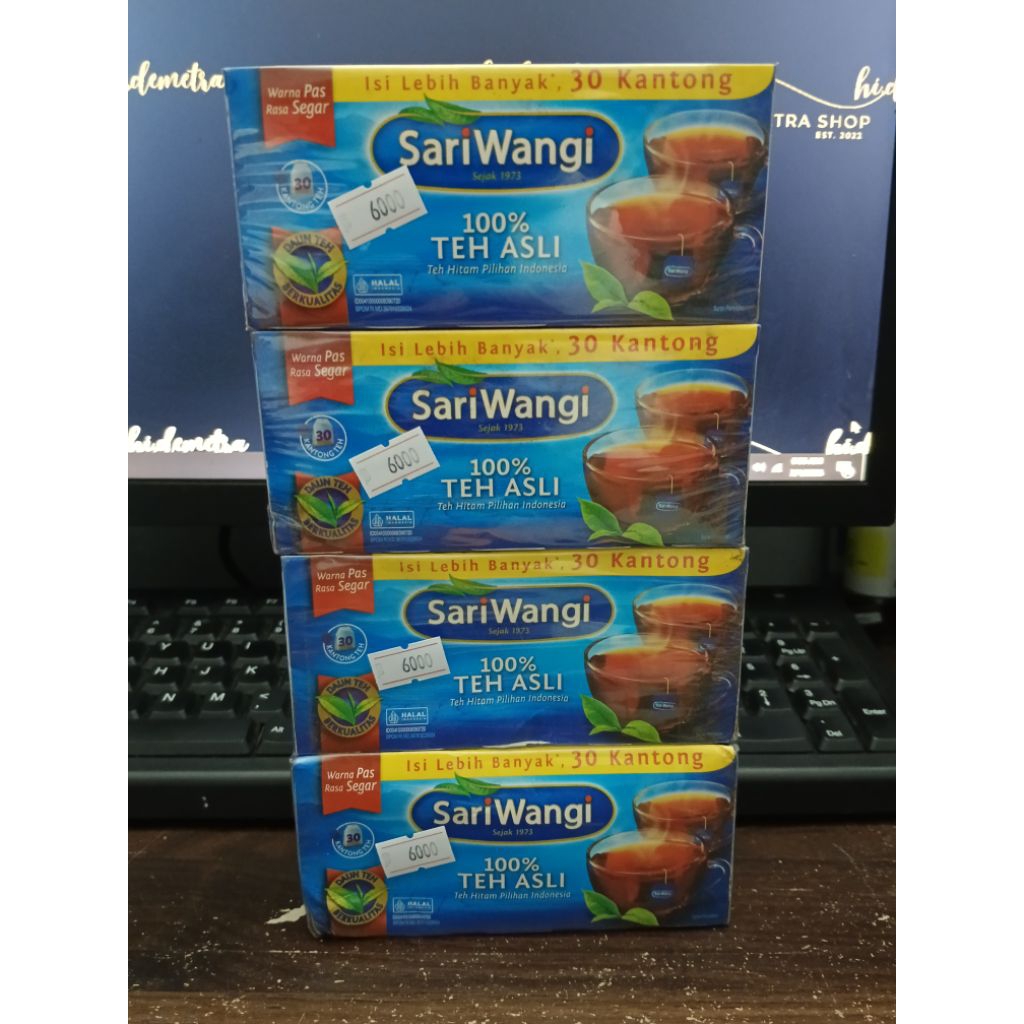 Teh Sariwangi 30 kantong