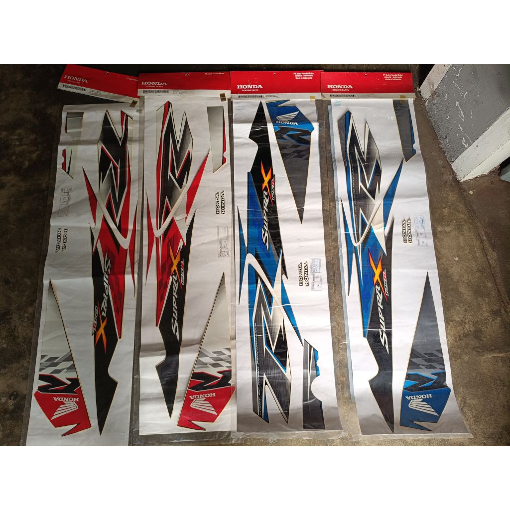 striping supra X125 serie batman (KVL) original AHM