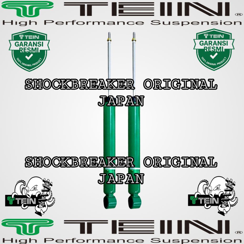 SHOCKBREAKER BELAKANG HONDA JAZZ GD3 MEREK TEIN ENDURAPRO PLUS JAPAN ORIGINAL