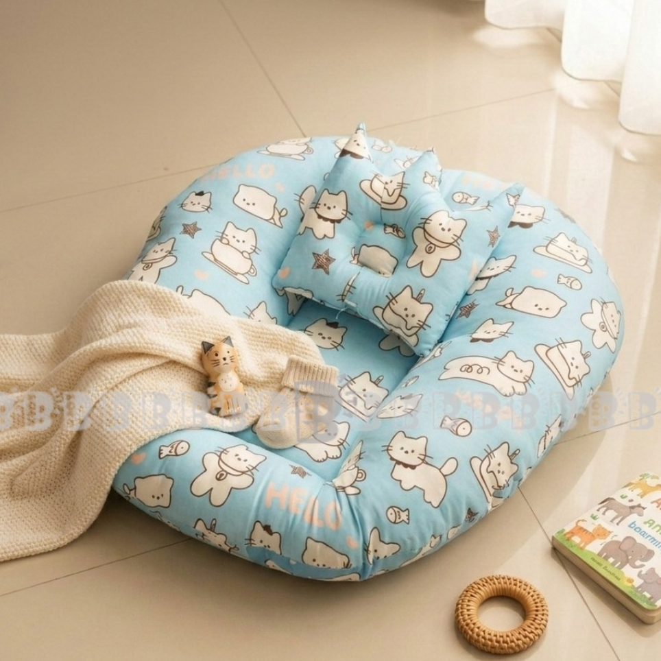 KIOSBALITA.ID KASUR BAYI MURAH FREE BANTAL PEYANG / SOFA BAYI MULTIFUNGSI KASUR BAYI + FREE BANTAL P